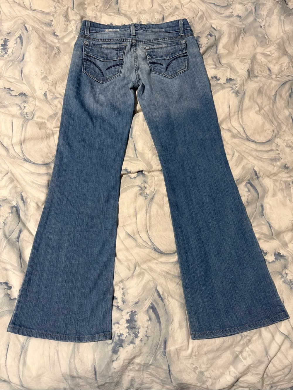 Vintage Joe’s Jeans Faded Blue Flared Jeans